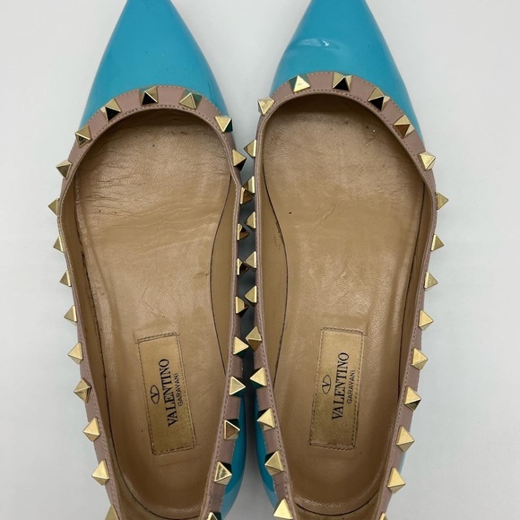 Authentic Valentino Garavani rockstud flats - Picture 3 of 10